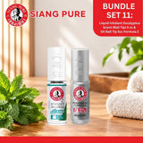 Siang Pure Bundle 11:Liquid Inhalant Eucalyptus Scent (Ball Tip) 5cc & Oil Ball Tip 5cc Formula 2
