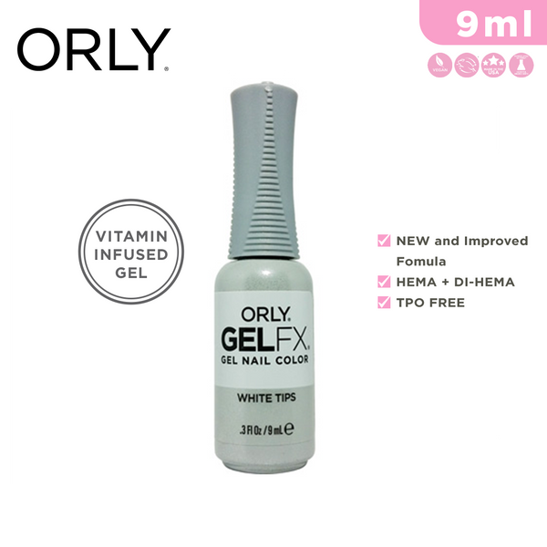 Orly Gel Fx Color White Tips 9ml