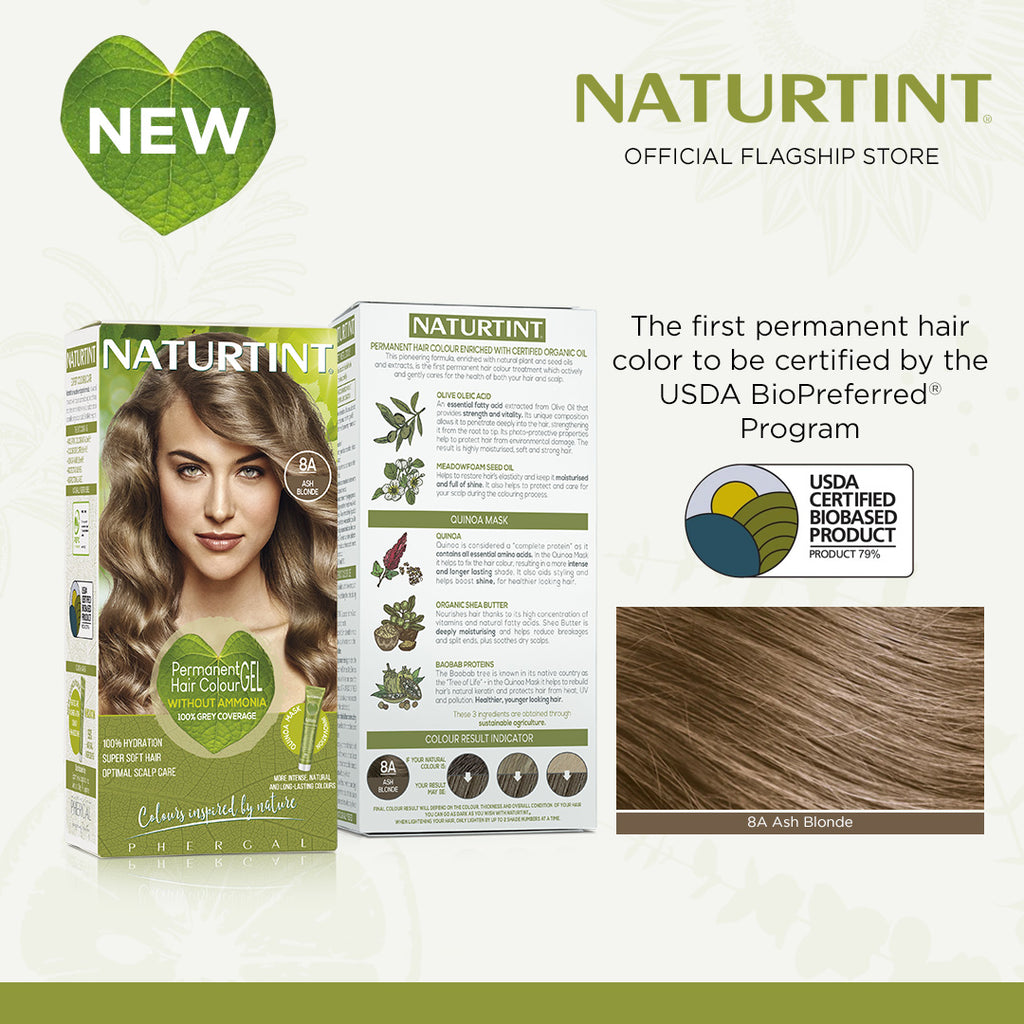 NEW Naturtint Hair Color 8A Ash Blonde – Shoppurebeauty