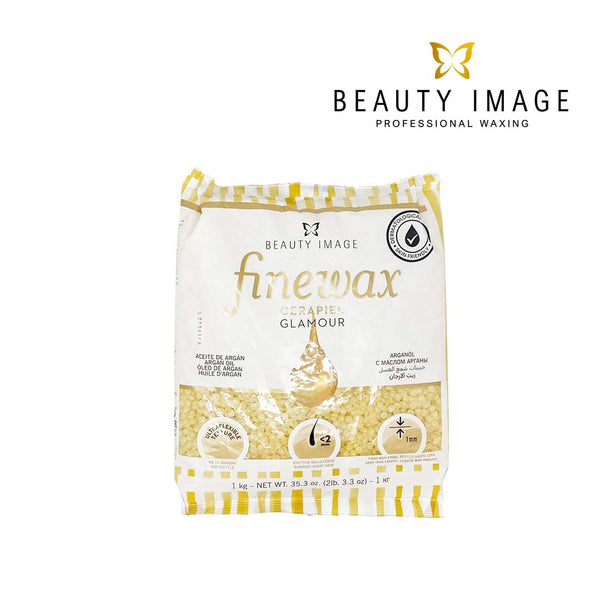 Beauty Image Finewax Glamour Argan Oil 1kg Beads/Pearls