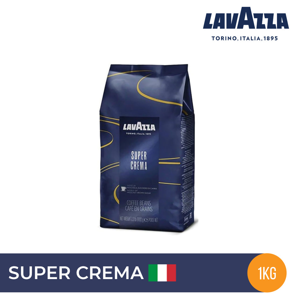 Lavazza Super Crema 1kg Beans • The Coffee Company