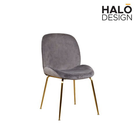 Halo Design Cleo Dining Chair Dark Gray